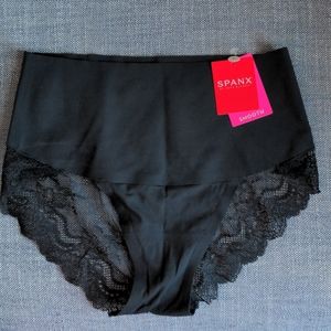 Spanx lace control top briefs
